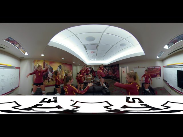 Iowa State Volleyball 360 Gameday Experience