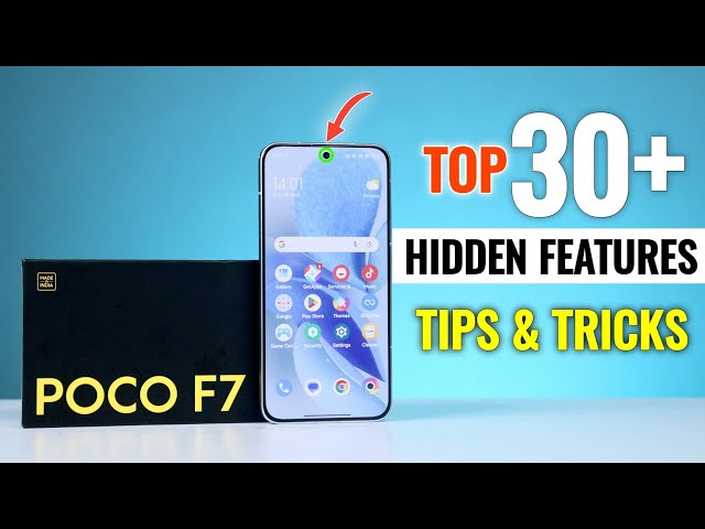 Poco F7 5G Top 30+ Hidden Features | Poco F7 Tips & Tricks | Poco F7 review 🔥
