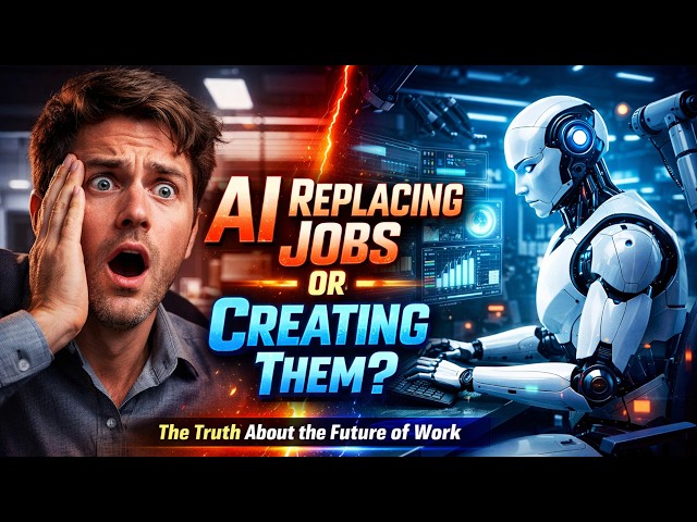 AI Replacing Jobs or Creating Them? The Truth About the Future of Work!