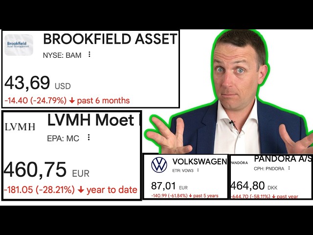 4 Stocks You Want To Buy! BAM, VOW, LVMH, Pandora