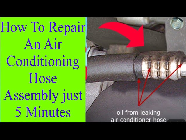 How to Repair an Air Conditioning Hose Assembly step 2
