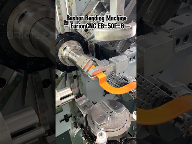 🚀 Fully Auto Plastic-Coated Copper Busbar Bending Machine One Click High Precision Processing