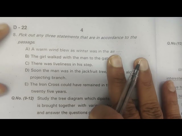 9th Class English | SA-2 Question Paper | Ayesa Hee Paper Aayegaa