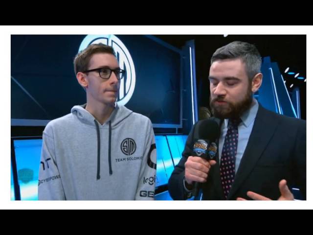 Interview - TSM Bjergsen in Win vs Dignitas