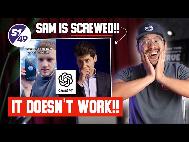 Sam Altman Gets Embarrassed by His Own AI (Then It Calls Him A Liar!)