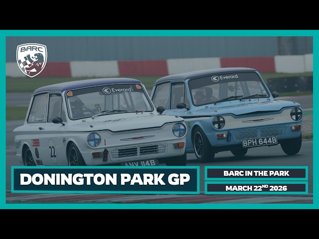 BARC LIVE | Donington Park (Grand Prix) | March 22nd 2026