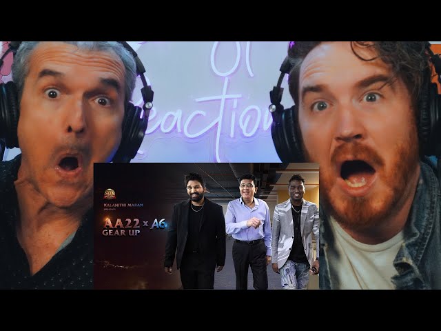 GEAR UP for #AA22xA6 | Allu Arjun | Sun Pictures | Atlee REACTION!!