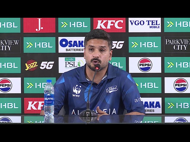 Rumman Raees Press Conference | Multan Sultans vs Islamabad United | Match 4 | HBL PSL 11 | MZB1K