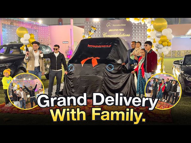 New G-Wagon Delivery Day with Family ❤️ | From Hard Work to Reality