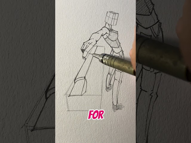 How to draw object from perspective || Jmarron