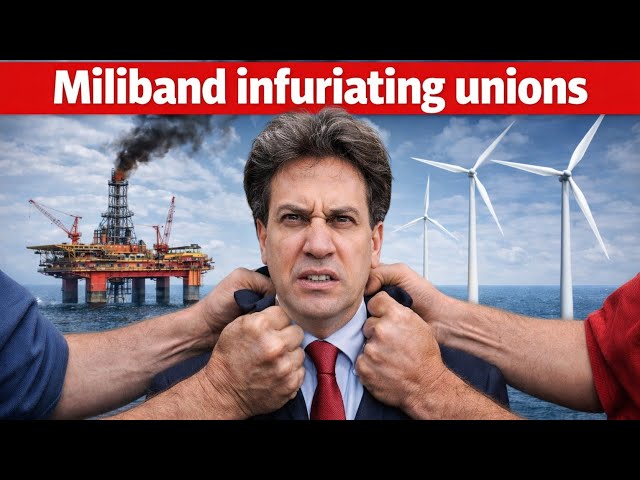Unions Turning on Miliband and Net Zero!