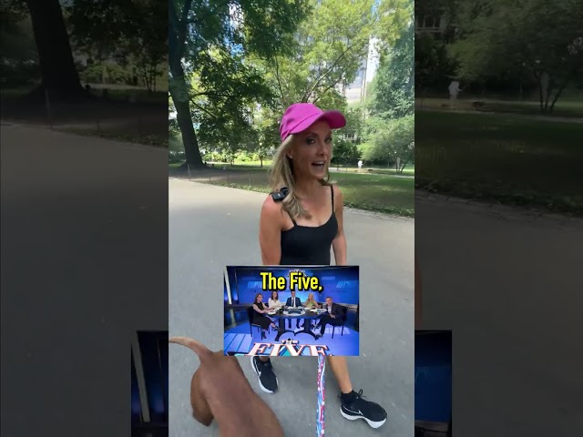 Walking with Dana Perino from FOX News