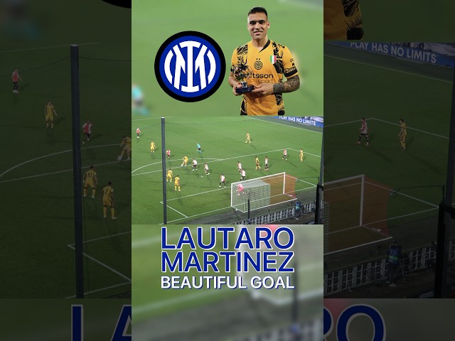 Lautaro Martínez Scores Stunning Goal for Inter Milan!