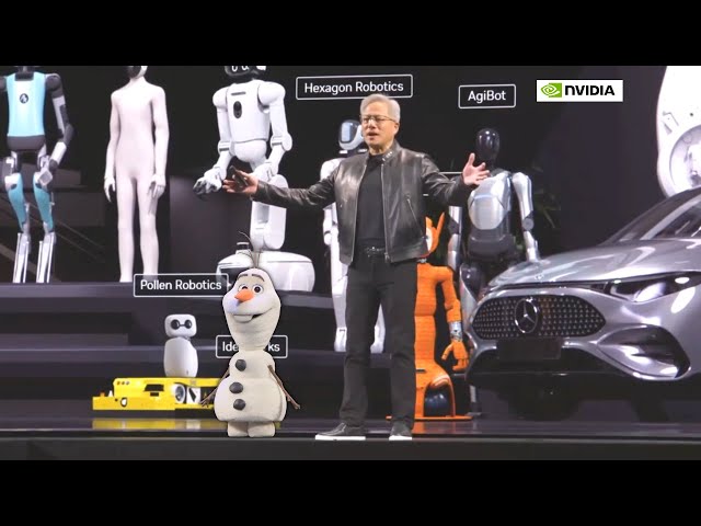 Jensen Huang enthüllt die Zukunft selbstfahrender Autos und Roboter auf der NVIDIA GTC 2026