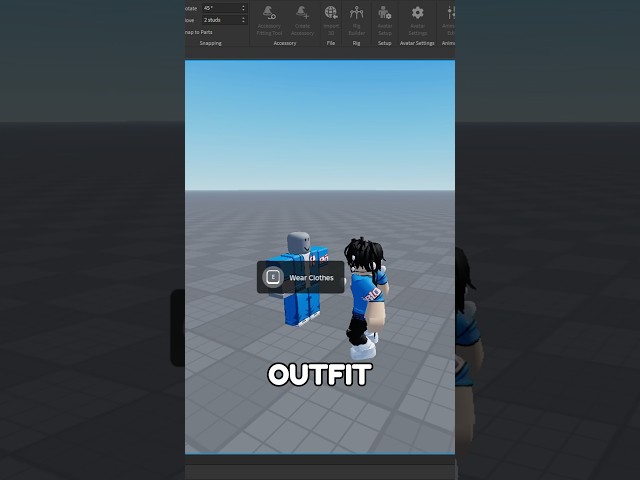 How to make outfit changer in roblox studio tutorial #robloxstudiotutorial #robloxstudio