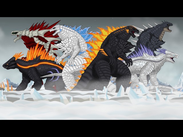 The Fusion of Legendary Godzilla X Shimo : Evo ShimoZilla VS Astaroth VS Magfrost Zilla [Part01]