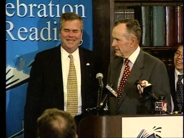 President George H.W. Bush press conference