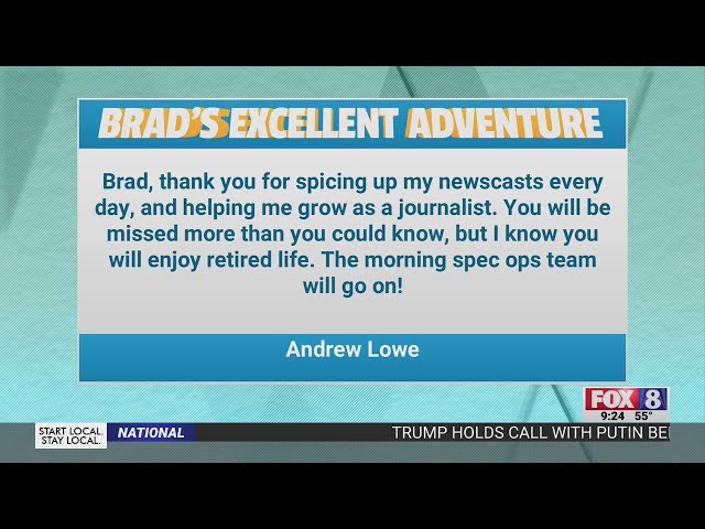 Saying goodbye to Brad Jones as he retires