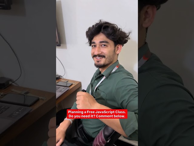 Planning a Free JavaScript Class. Do you need it? Comment below. #codeit