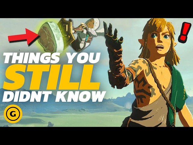 42 Things You Didn't Know In Zelda Tears Of The Kingdom