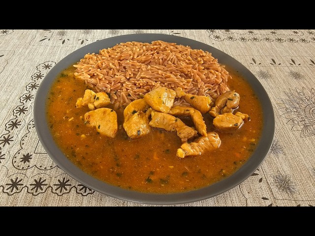 Slovenská ryža s bravčovým mäsom. 