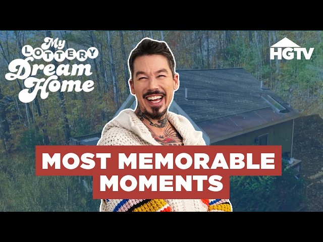 David’s Top 5 Memorable Moments - Full Episode Recap | My Lottery Dream Home: Fab Faves | HGTV