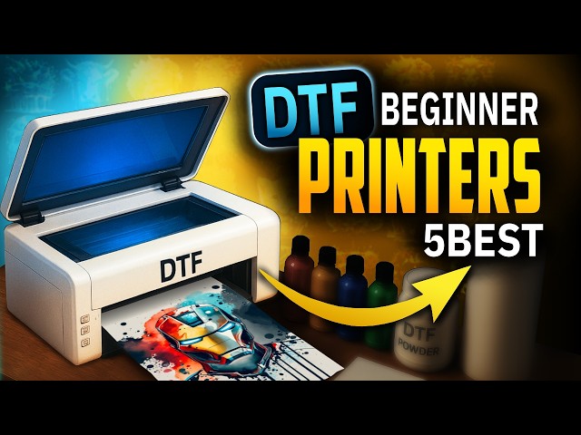 5 Best DTF Printers for Small Business in 2026 | T-shirt Printing like a Boss