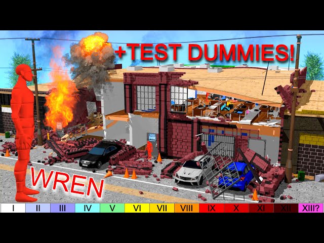 3D Corridor Studio: Earthquake Damage Comparison!