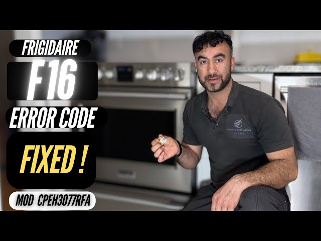 Frigidaire Stove F16 Error Code – Potentiometer Replacement (Part #5304493649) | Model CPEH3077RFA