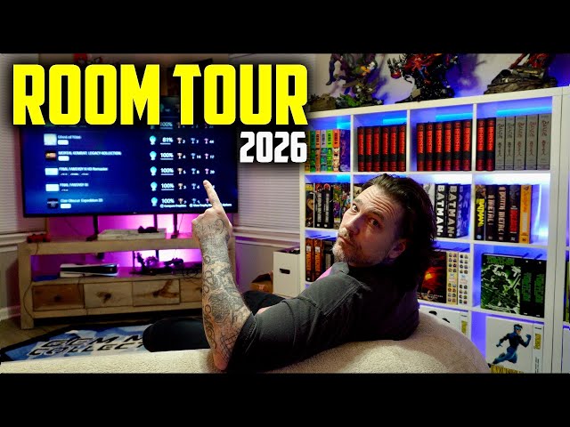 Room Tour 2026! Statues | Comic Books | Omnibus | Manga | Platinum Trophies 🏆 