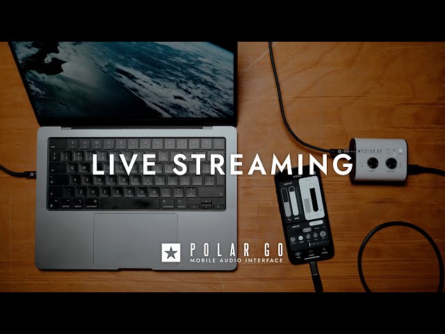 How to Live stream with your Polar Go.