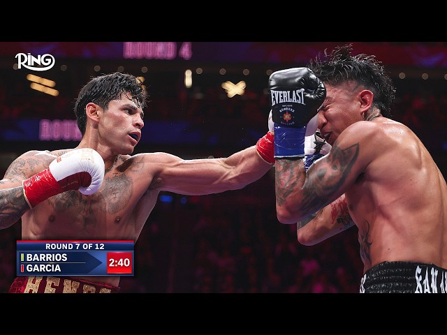 Ryan Garcia vs Mario Barrios – FULL FIGHT HIGHLIGHTS | The Ring: High Stakes 🥊