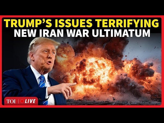 LIVE: Trump Issues Alarming New Iran War Ultimatum; 'JUST FEW HOURS LEFT FOR...'