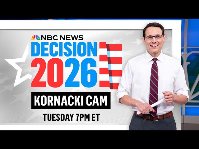 LIVE: Kornacki Cam: Watch Steve analyze Georgia runoff and Wisconsin Supreme Court election results