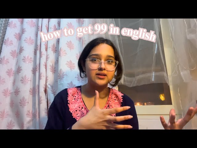 how i got 99 in english & you can too | cbse class 12 | last minute tips