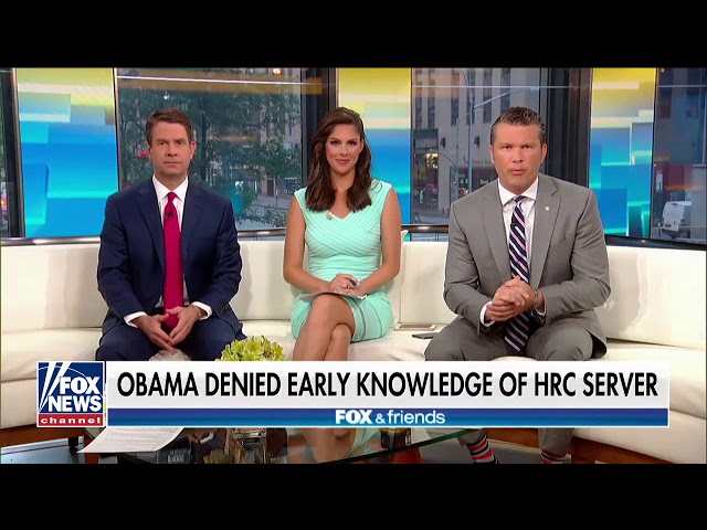 'That's Nonsense'  Bongino Slams Obama for Denying Early Knowledge of HRC Email Server   Fox News In