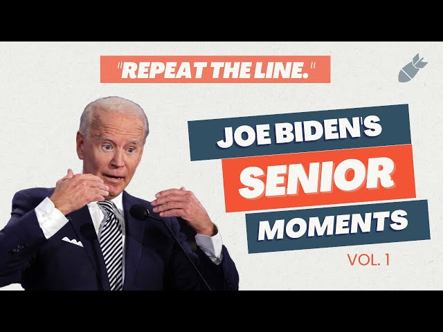 Joe Biden’s Senior Moment of the Week
