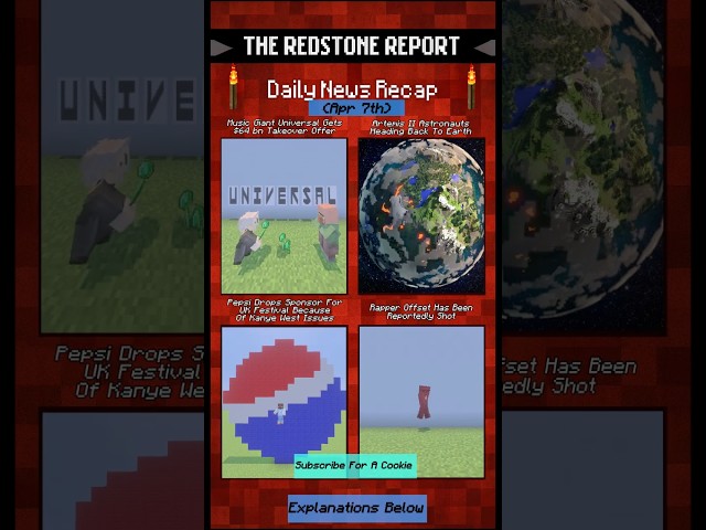 News Explained In Minecraft #minecraft