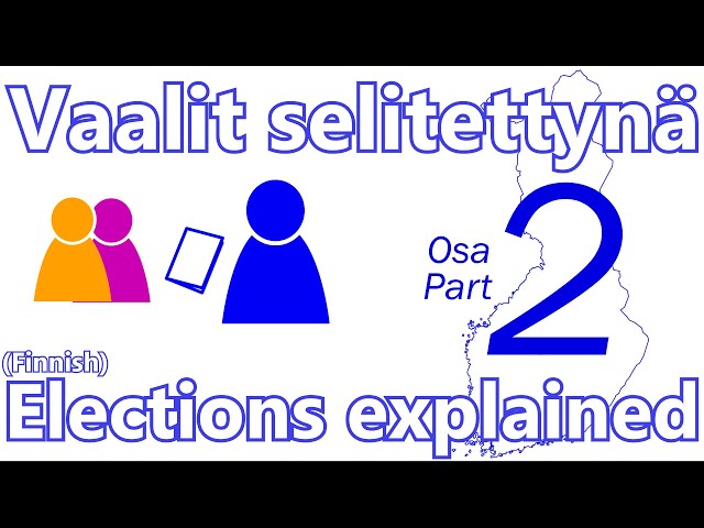 Suomen vaalien kummallisuuksia? VAALIT SELITETTYNÄ // ELECTIONS EXPLAINED