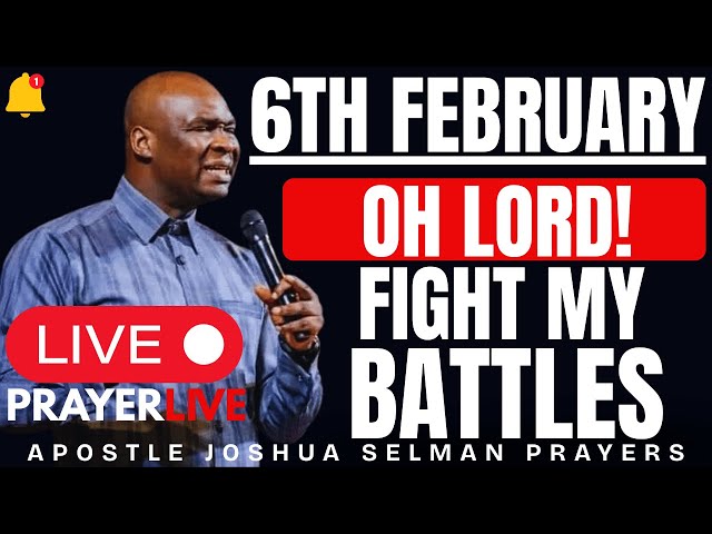 OH LORD! FIGHT MY BATTLES FOR ME AND GIVE ME VICTORY | APOSTLE JOSHUA SELMAN #apostlejoshuaselman