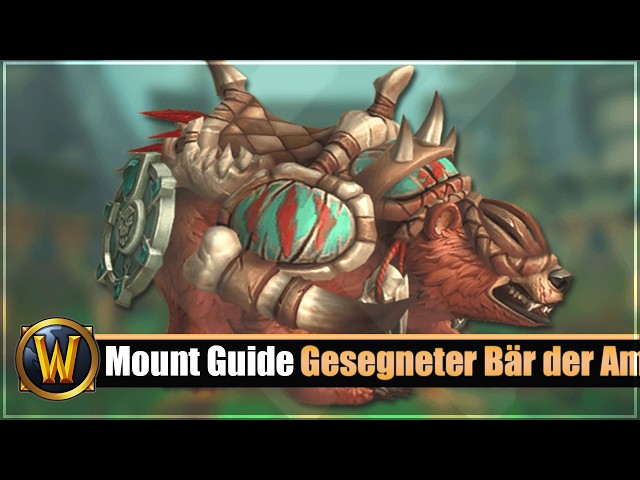 Mount Guide #552: [Blessed Bear of the Amani]
