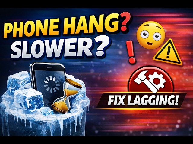 Phone Hang Problem Fix 2026 🔥 | Mobile Slow? 5 Easy Settings (Bangla)