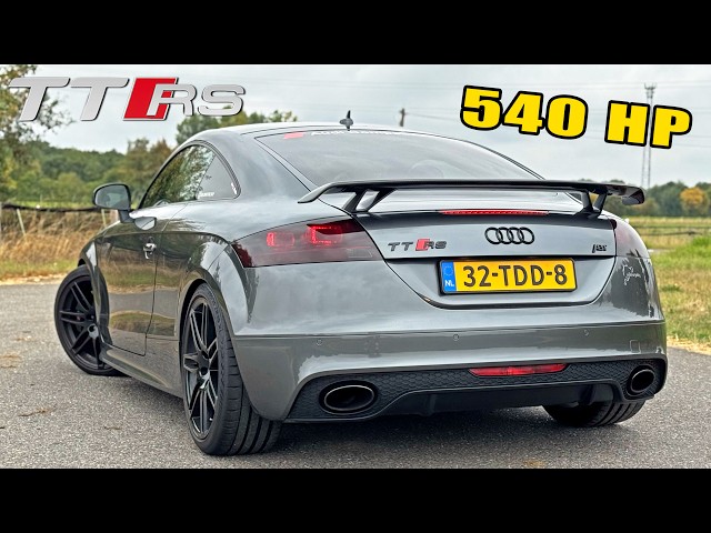 540HP AUDI TT RS *MANUAL* // REVIEW on AUTOBAHN