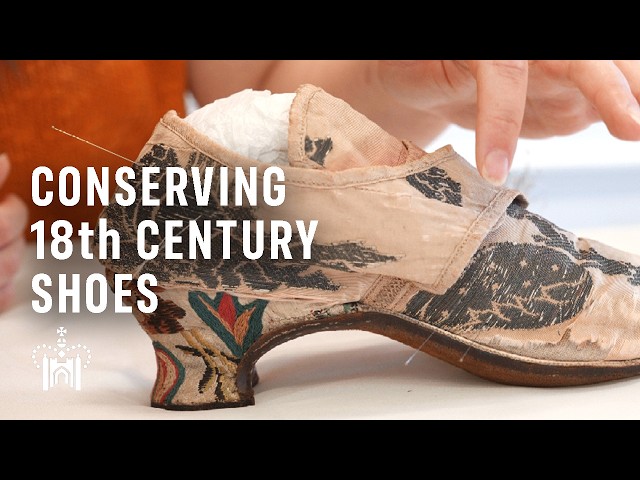 What We Discovered about these 18th Century Shoes