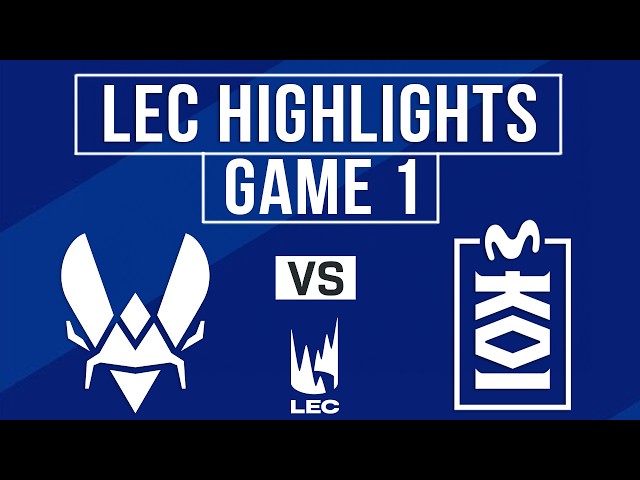 VIT vs MKOI Highlights Game 1 | LEC Spring 2026 | Team Vitality vs Movistar KOI