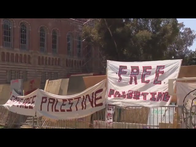 UCLA protest: Jewish student says he was blocked from class by pro-Palestine demonstrators