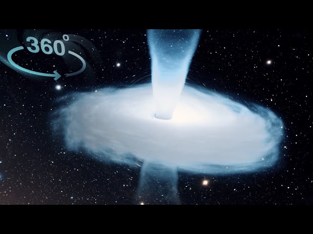 Falling into a White Hole! - 360° VR Simulation