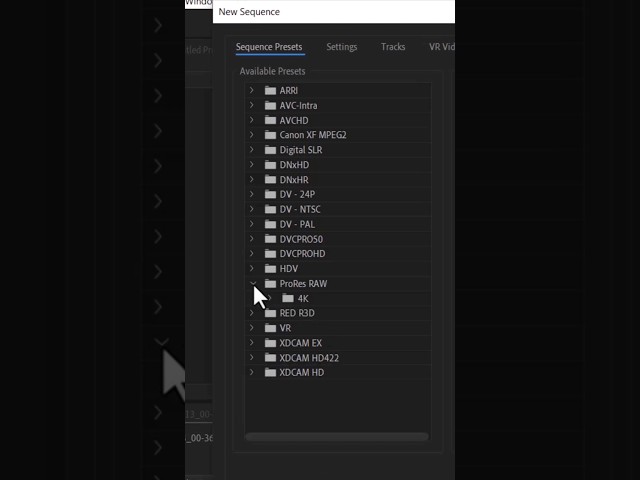 BEST 4K SEQUENCE SETTINGS IN PREMIERE PRO