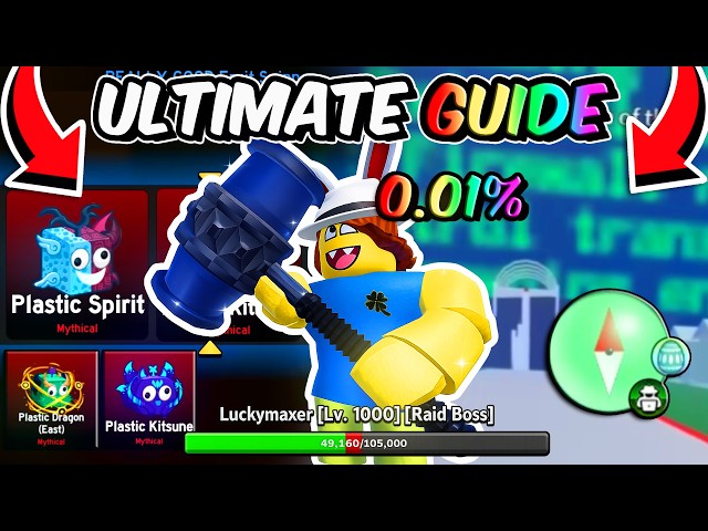 LuckyMaxer ULTIMATE GUIDE (RAREST Admin Event!) Blox Fruits