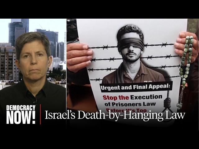 Israel's Death-by-Hanging Law Marks Further "Dehumanization of Palestinians": B'Tselem